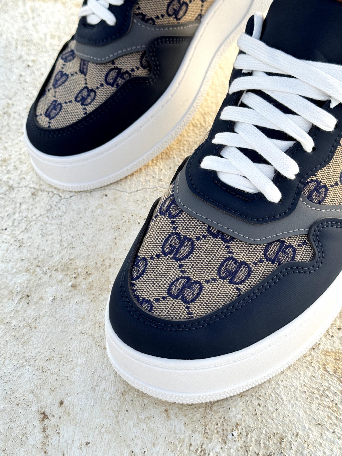 sneakers Dior tissu gucci