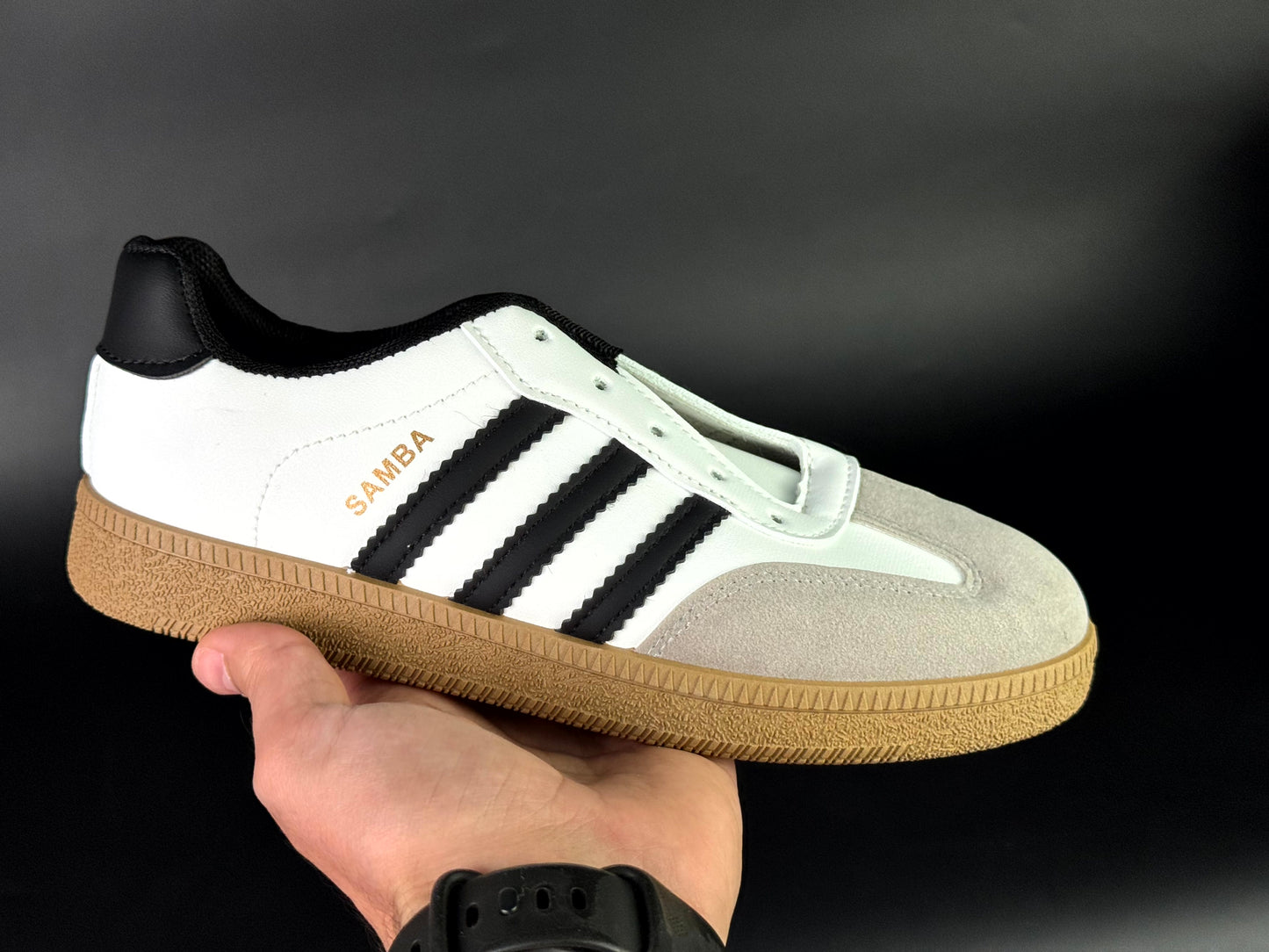 adidas samba blanche - noir 36 - 40