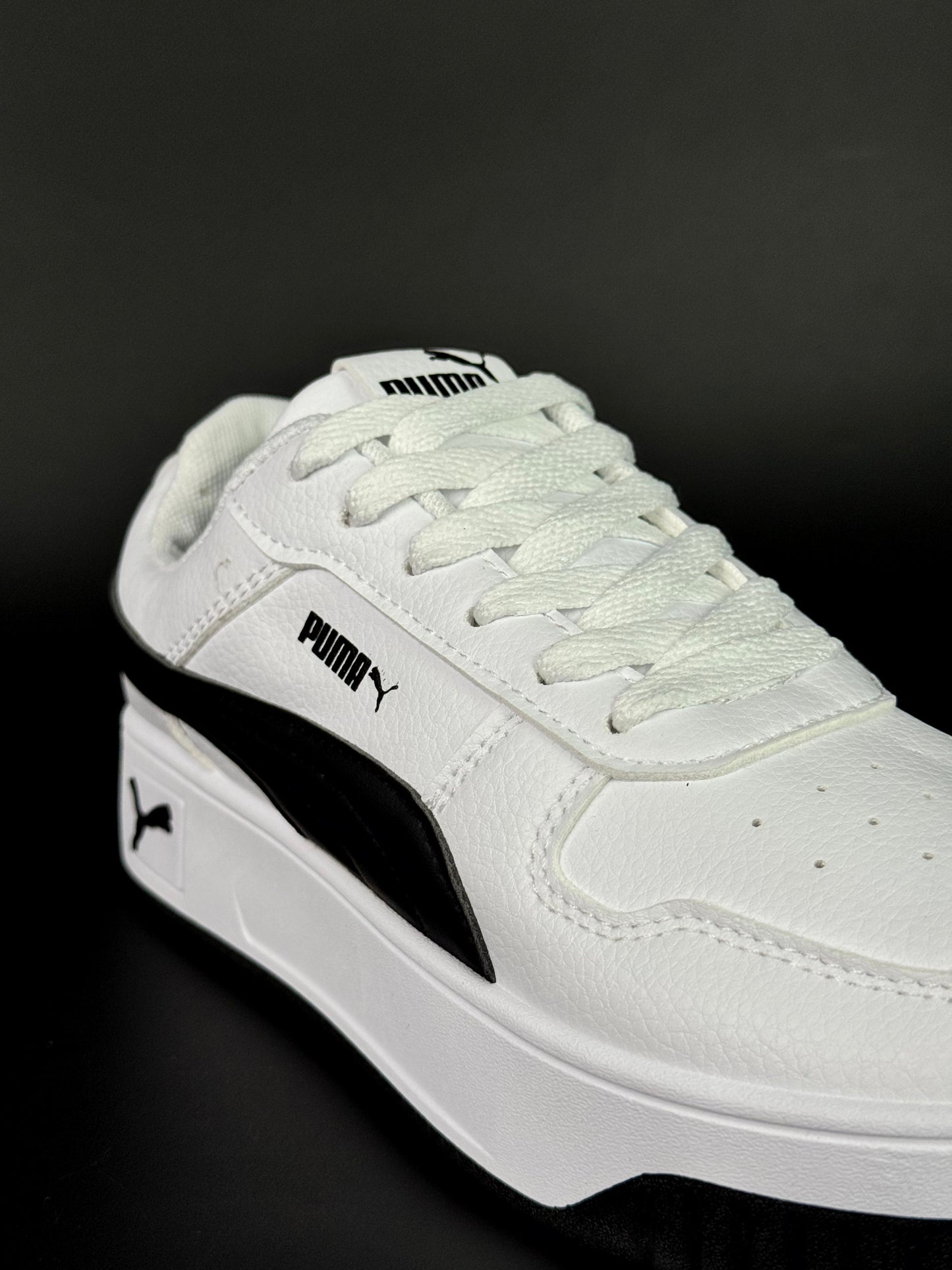puma carina white/black
