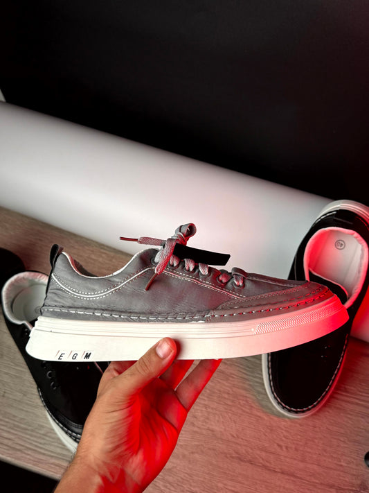 New sneakers fashion grey white