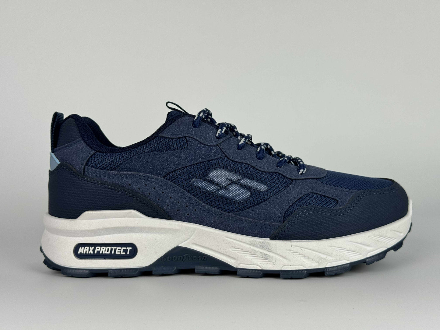 sketchers max protect bleu