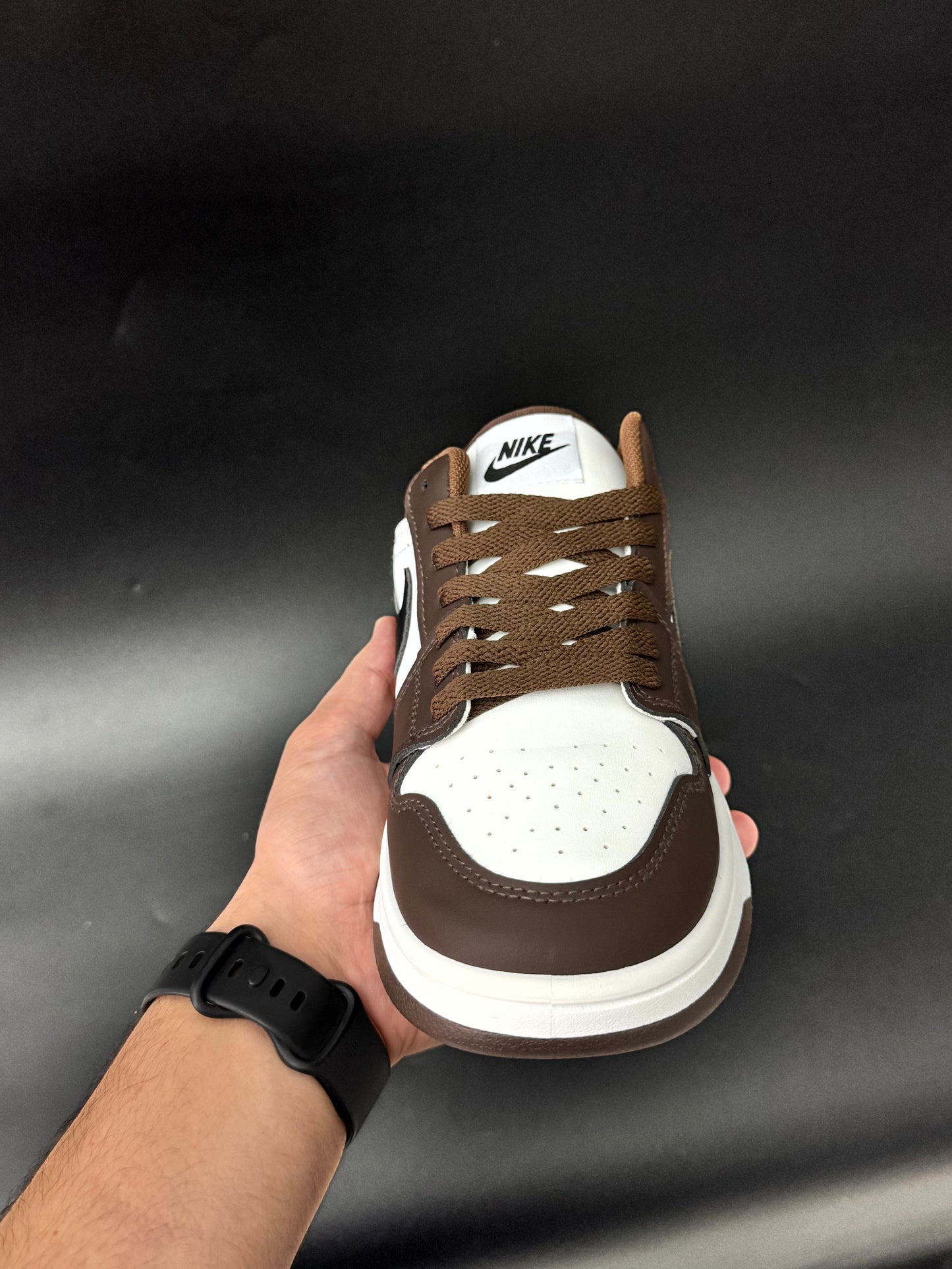 Nike dunk low dark brown