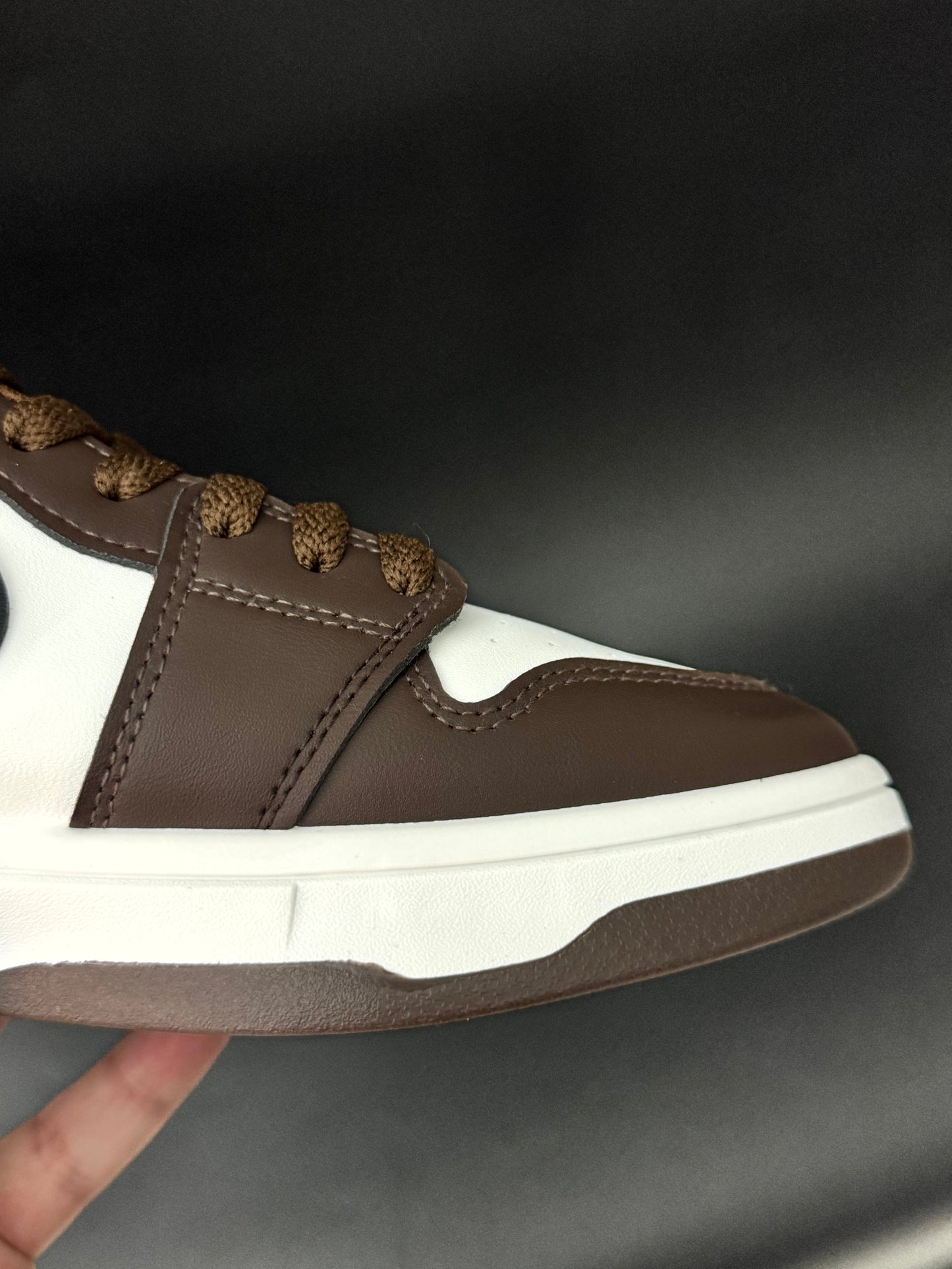 Nike dunk low dark brown