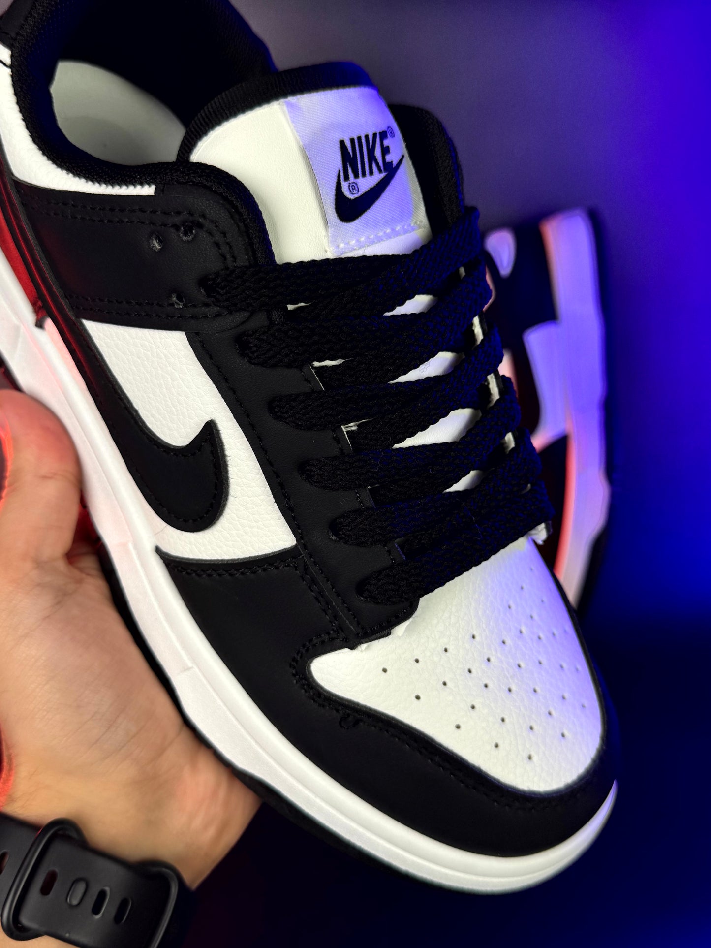 Nike dunk low panda new version (nike noir)