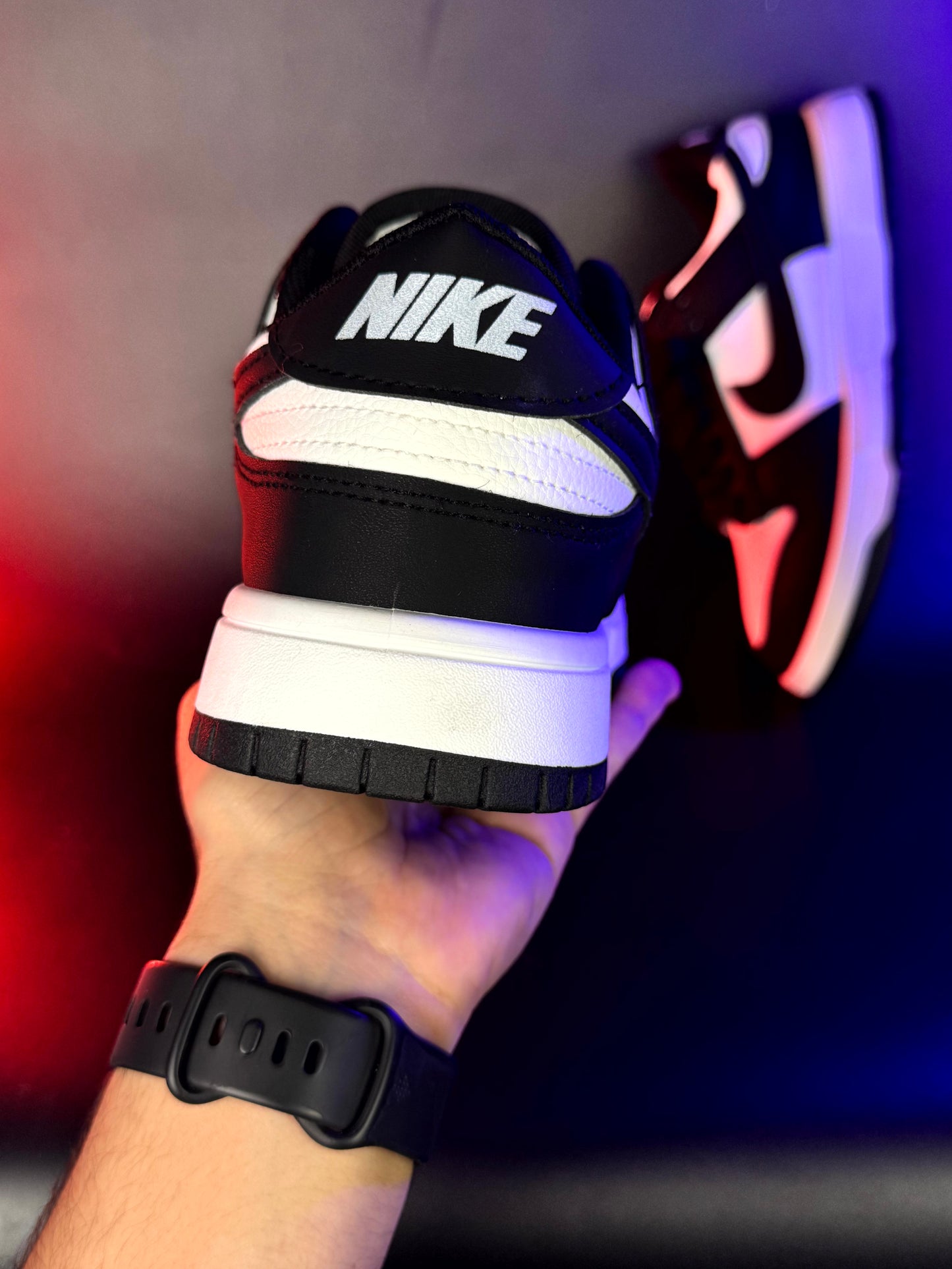 Nike dunk low panda new version (nike noir)