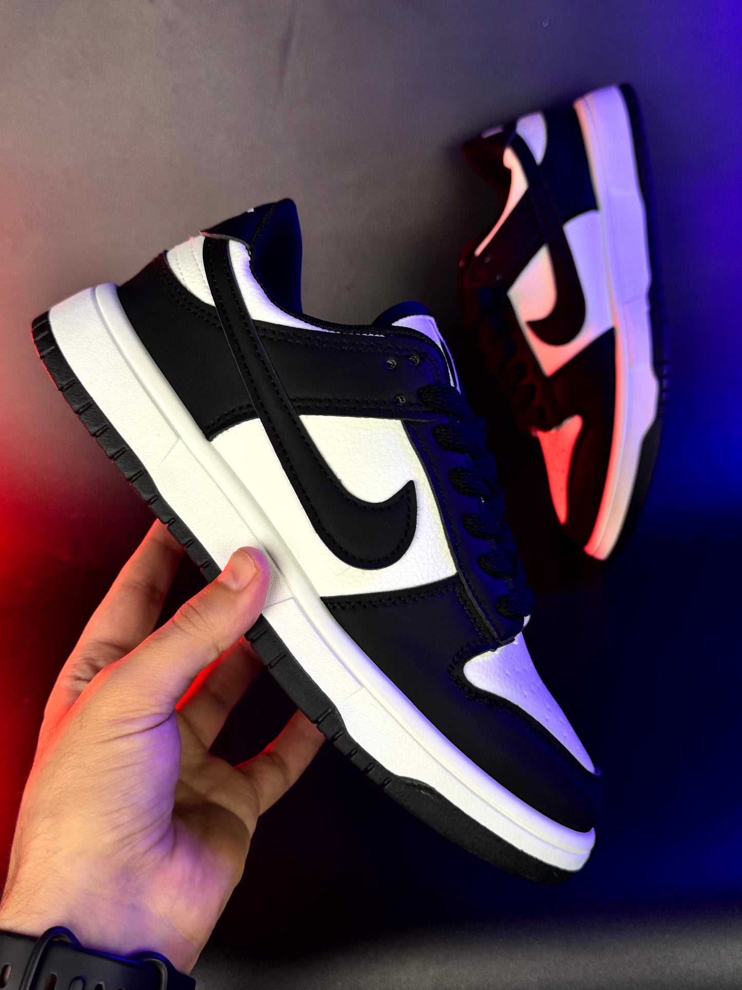 Nike dunk low panda new version (nike noir)