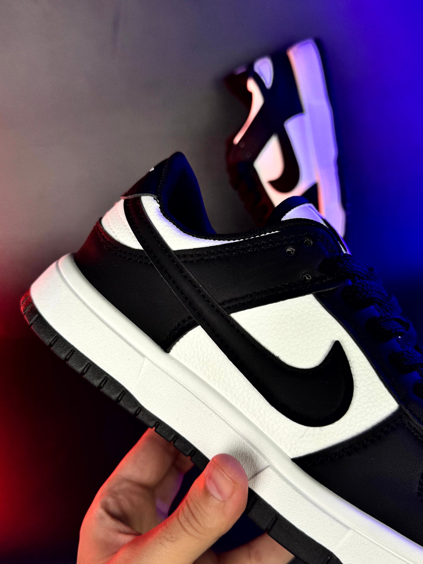 Nike dunk low panda new version (nike noir)