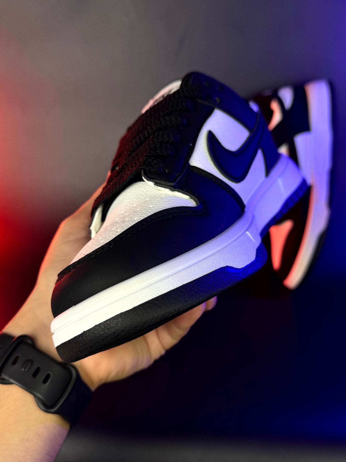 Nike dunk low panda new version (nike noir)