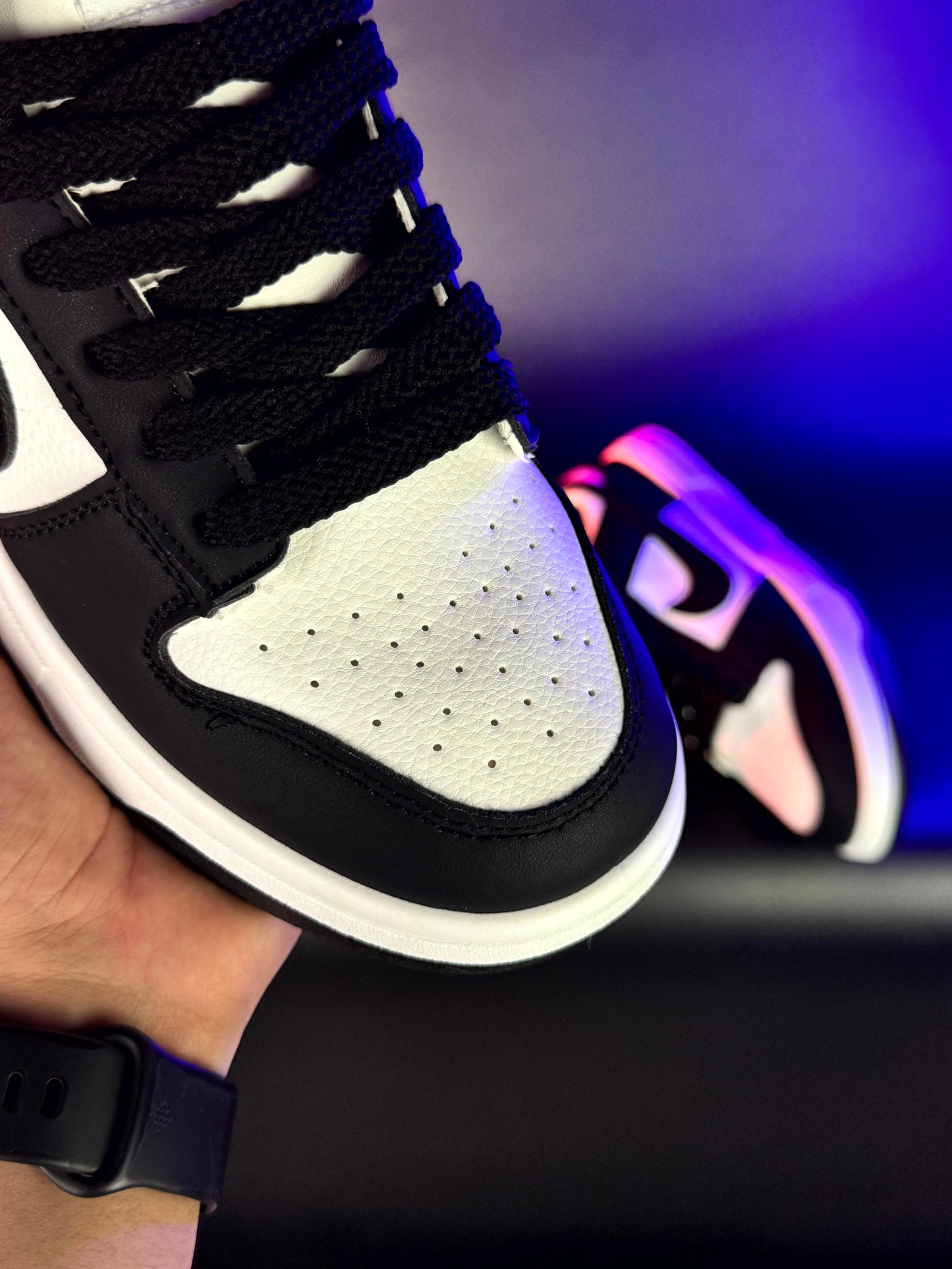 Nike dunk low panda new version (nike noir)