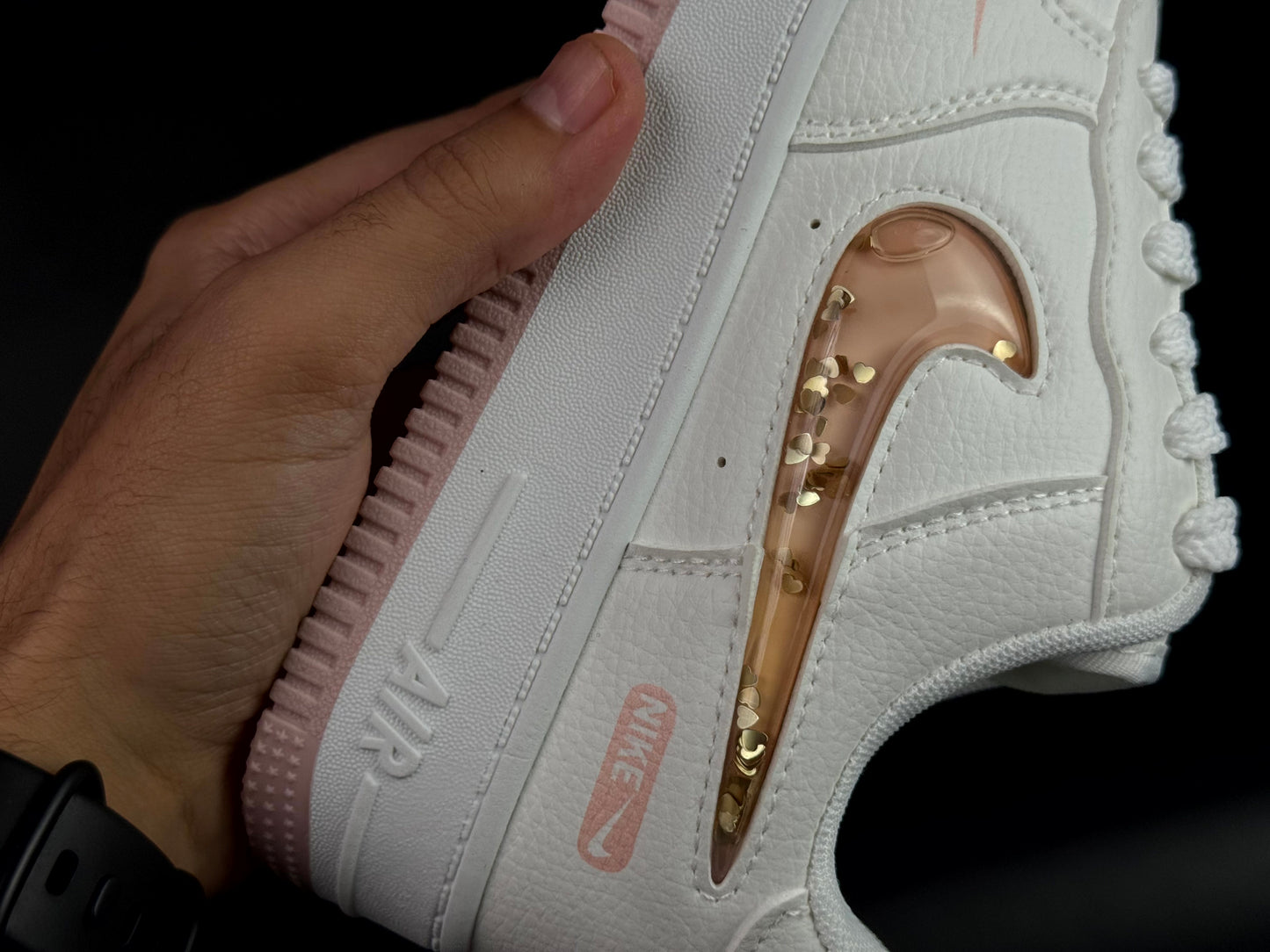 Nike air force aqua rose