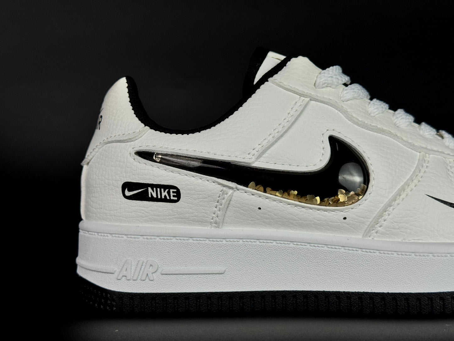 Nike air force aqua noir