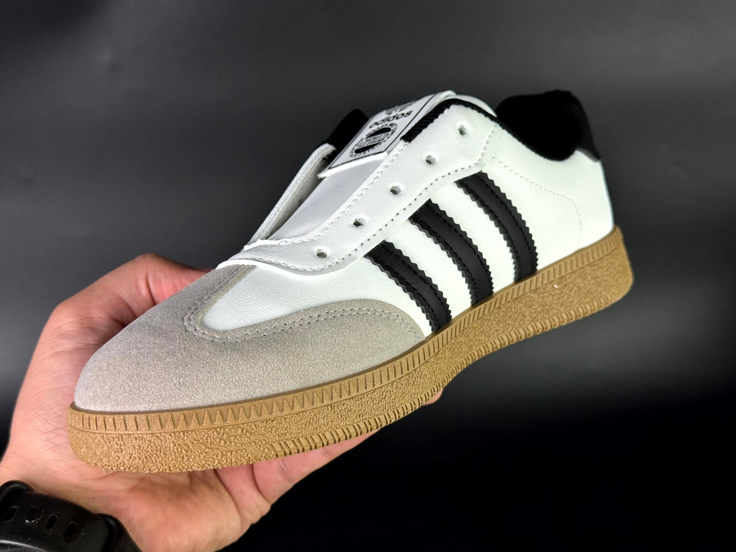 adidas samba blanche - noir 36 - 40