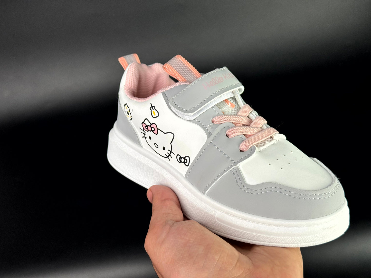 hello kitty grey pink