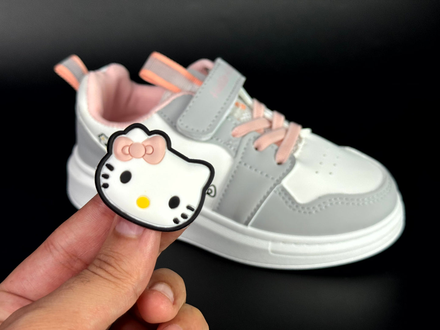 hello kitty grey pink
