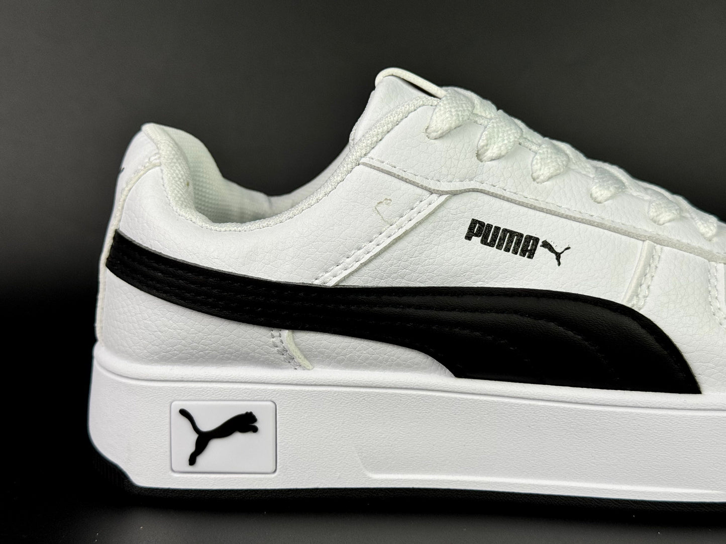 puma carina white/black