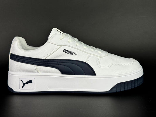 puma carina white/blue