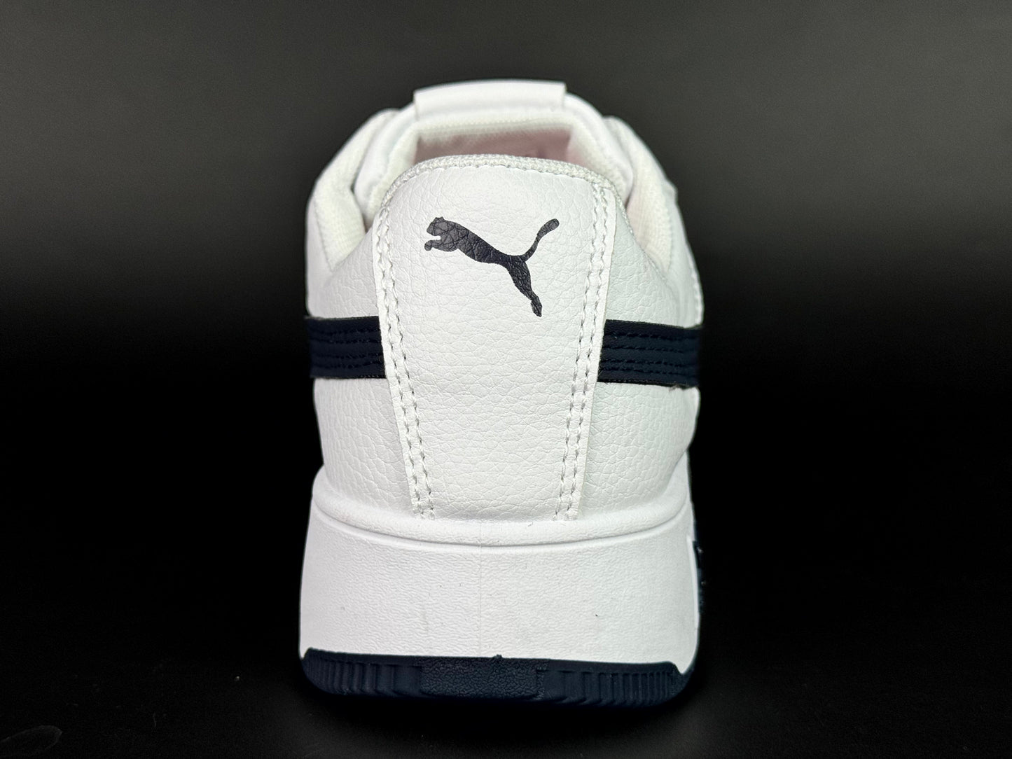 puma carina white/blue