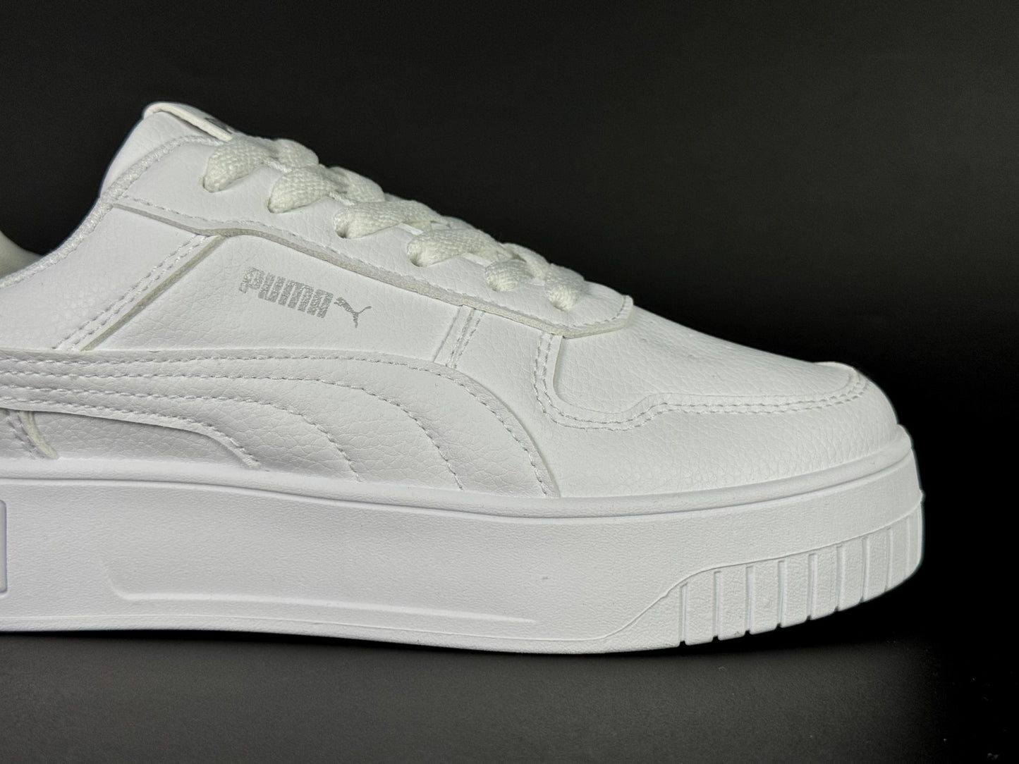 puma carina full white