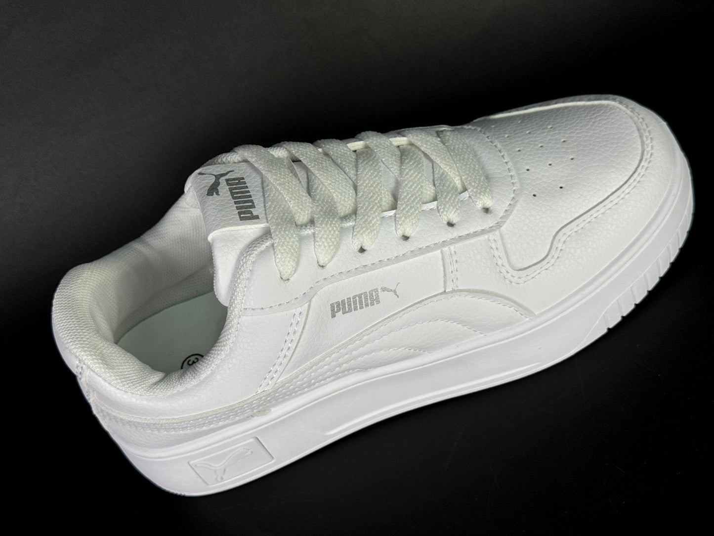 puma carina full white