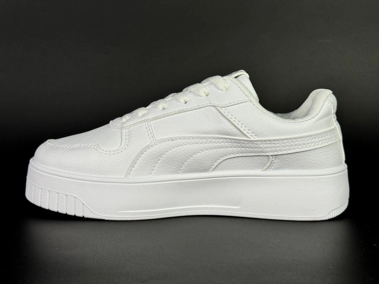 puma carina full white