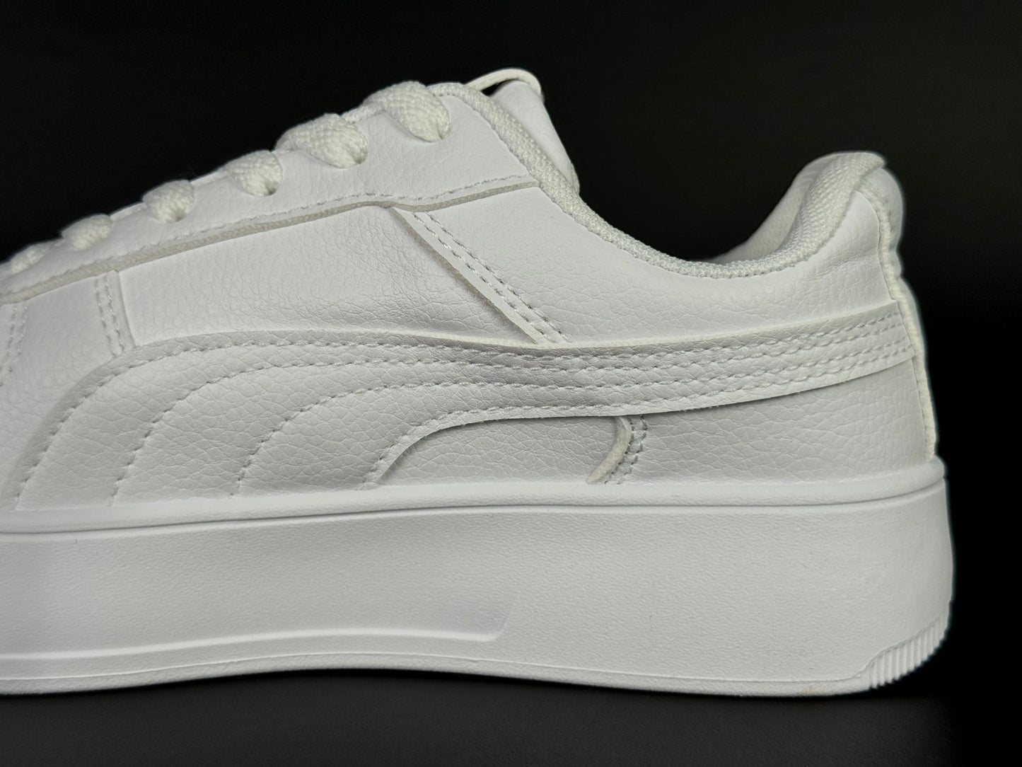 puma carina full white
