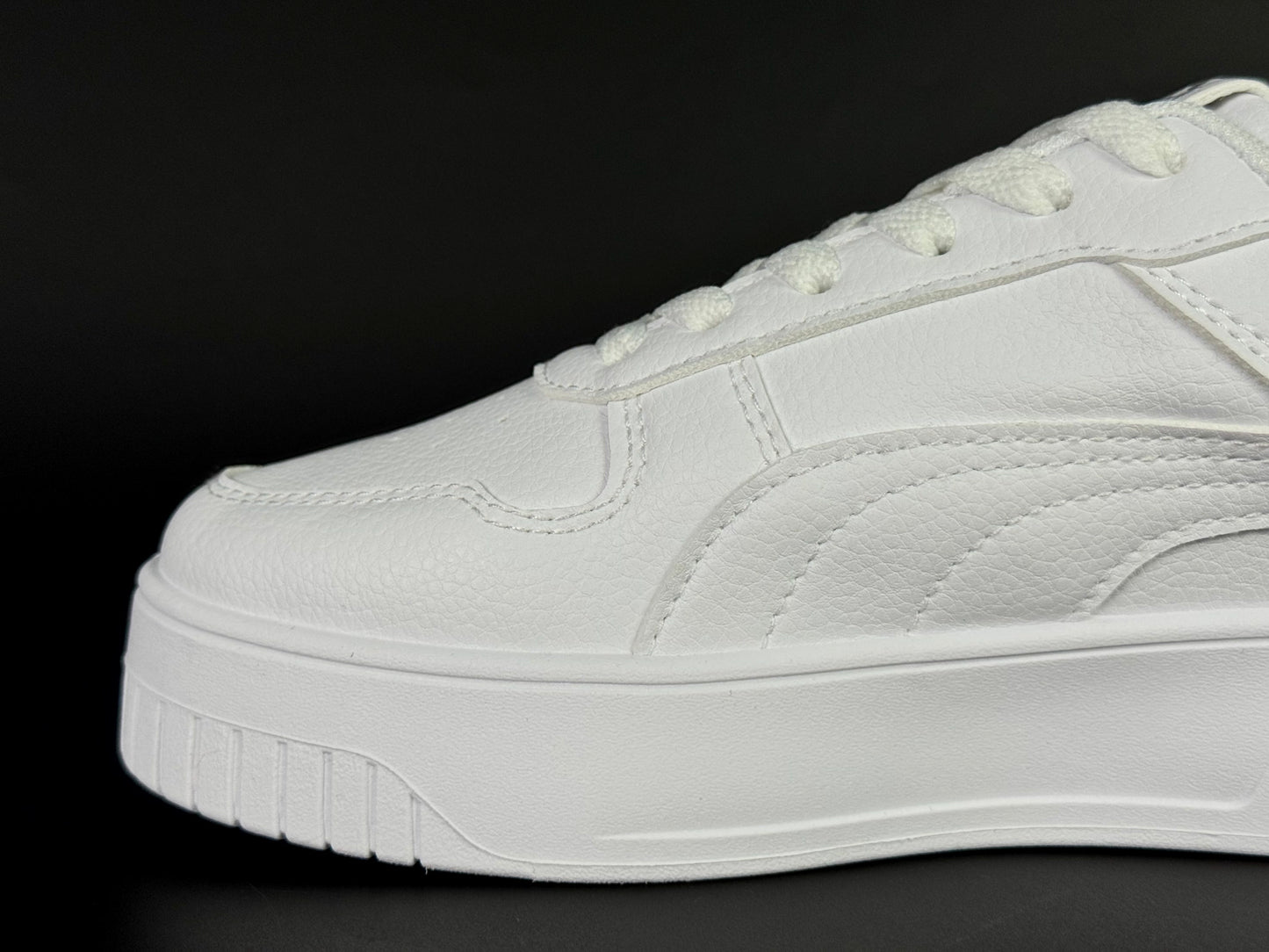 puma carina full white