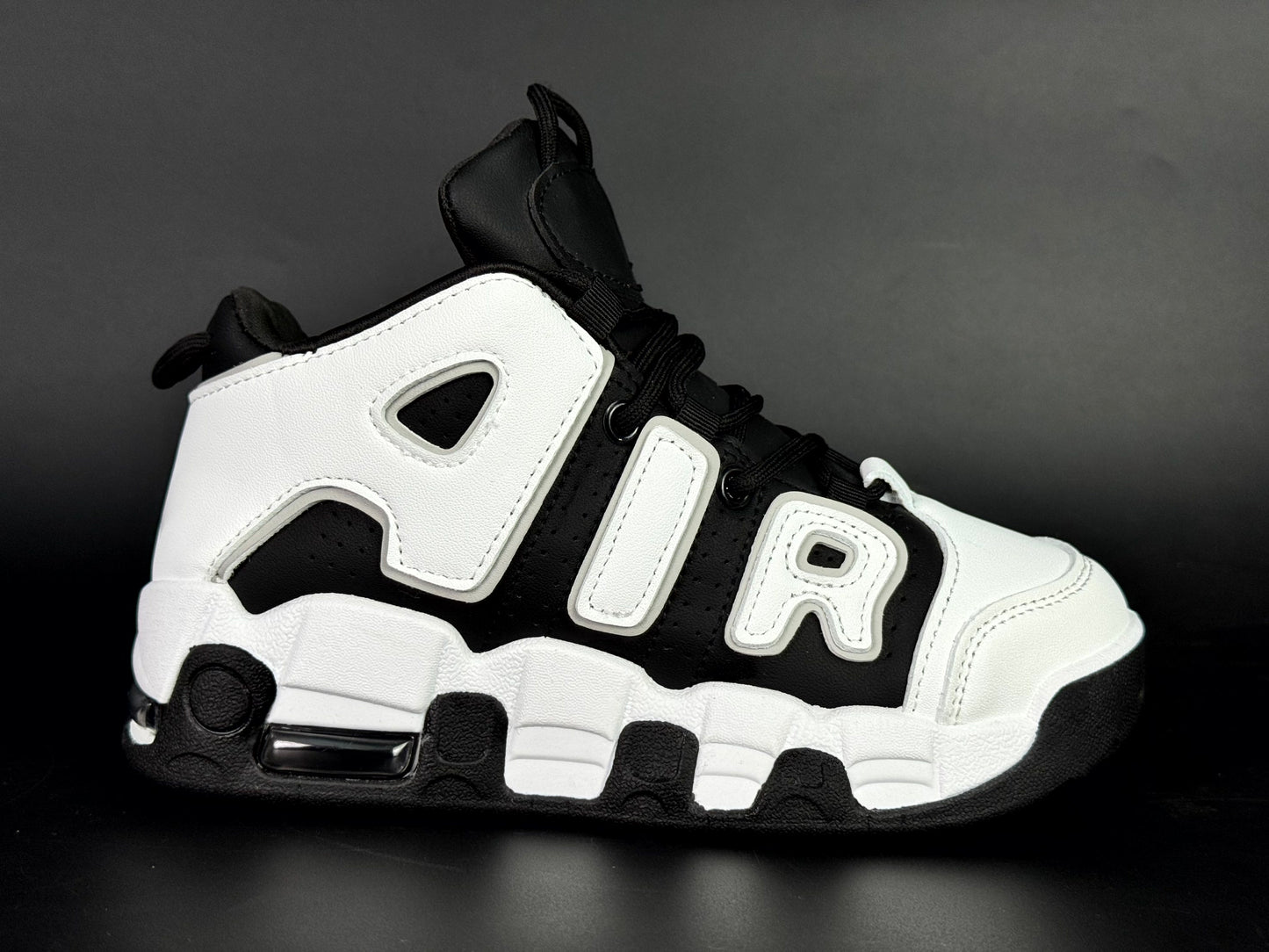 Nike air uptempo black