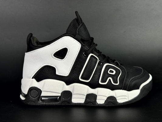 Nike air uptempo new black
