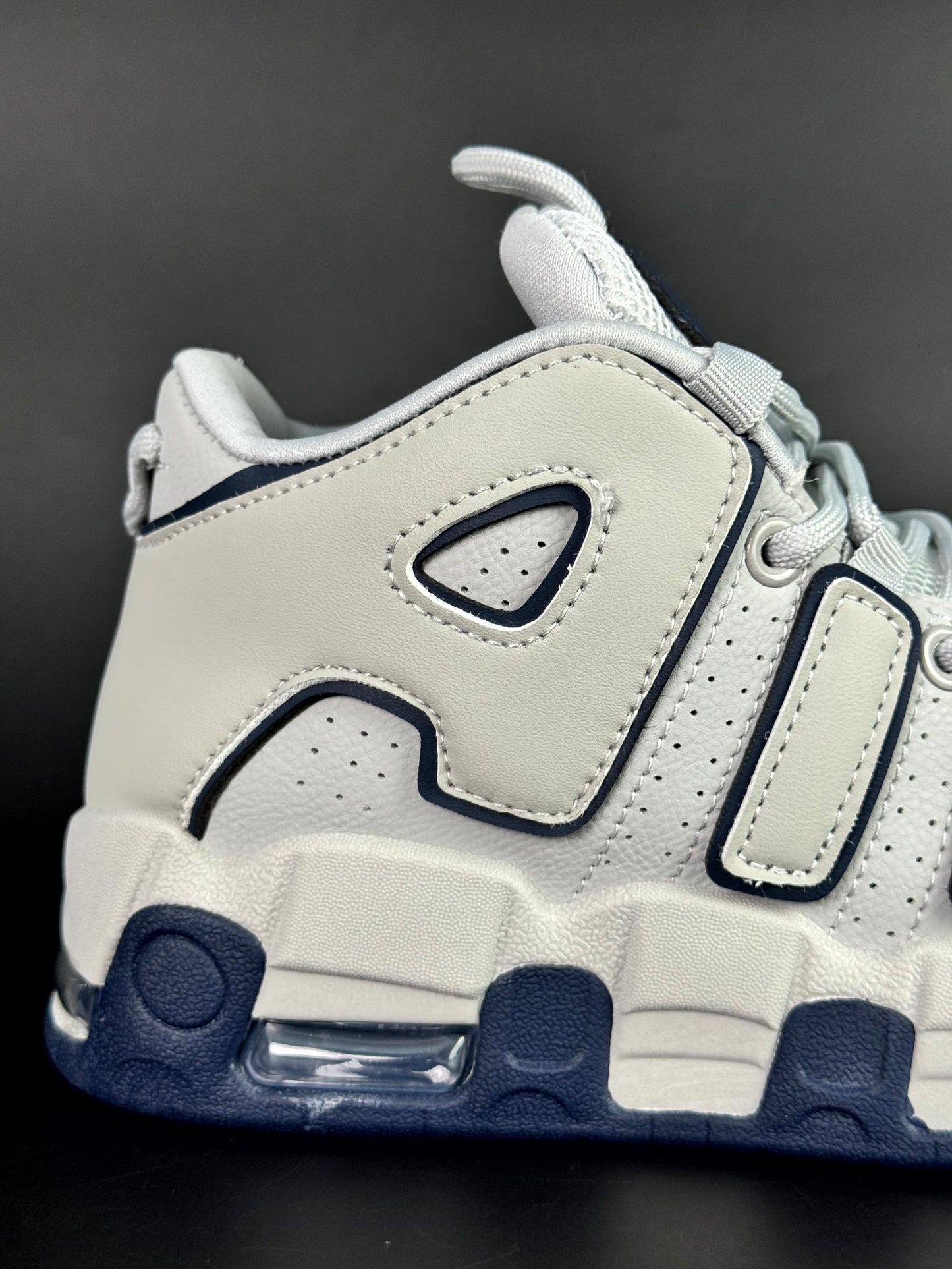 Nike air uptempo grey/blue
