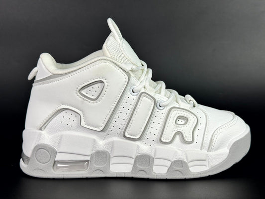 Nike air uptempo white/grey