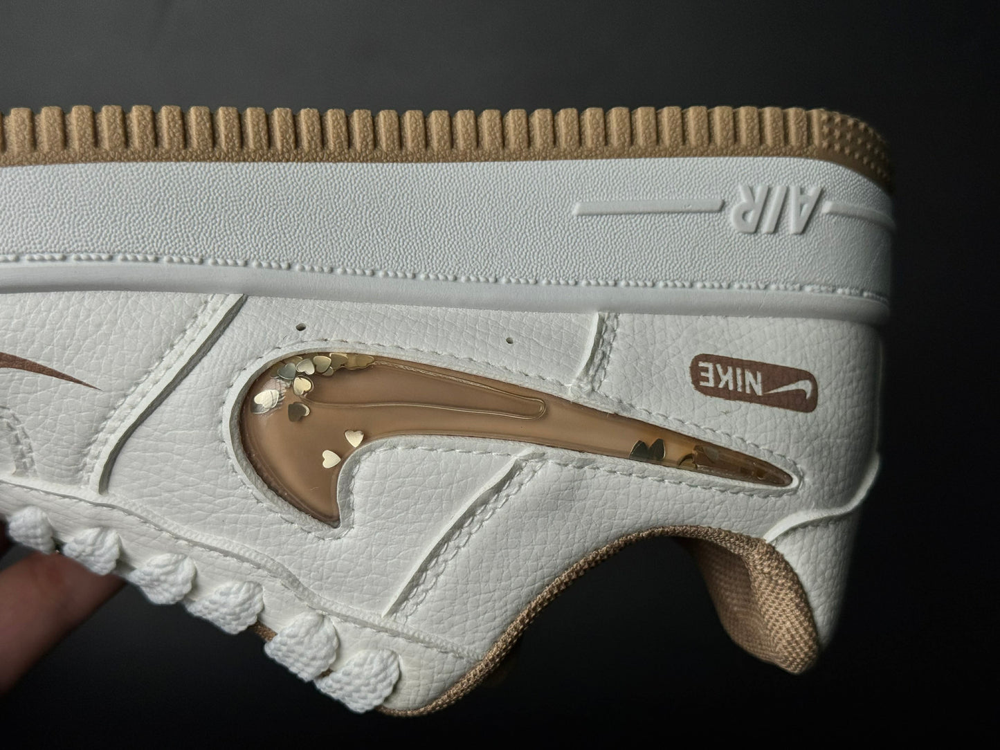 Nike air force aqua marron